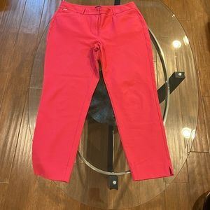 White House Black Market Cropped Curvy Fit Pants Size 10